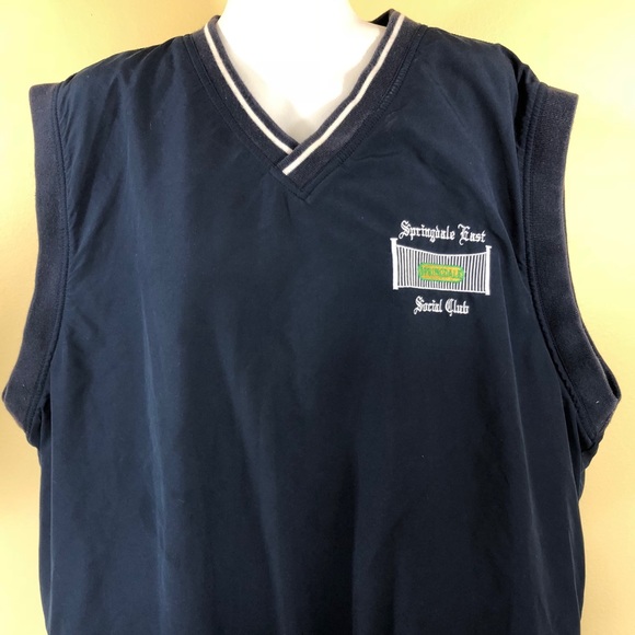 Crest Signature Golf Pullover Windbreaker Vest - Picture 1 of 5